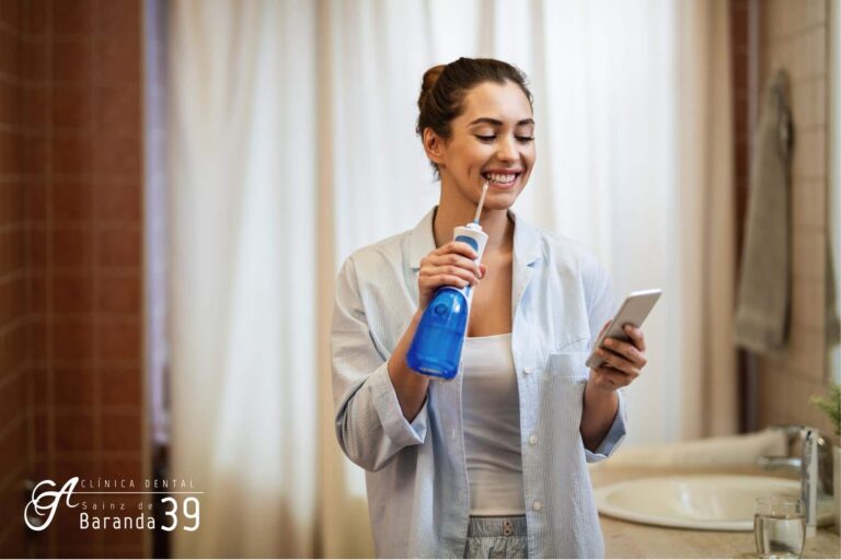Irrigador bucal beneficios